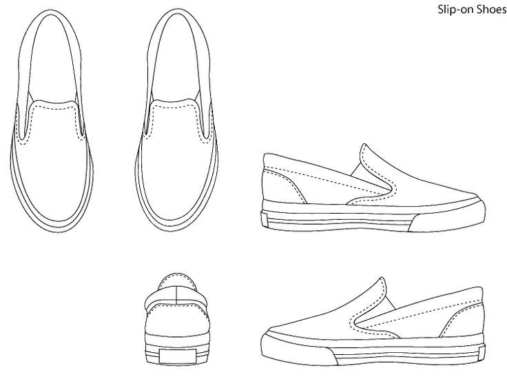 Shoe template - Art of the Jets